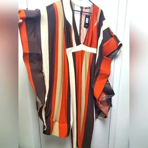 Batwing retro style jumpsuit